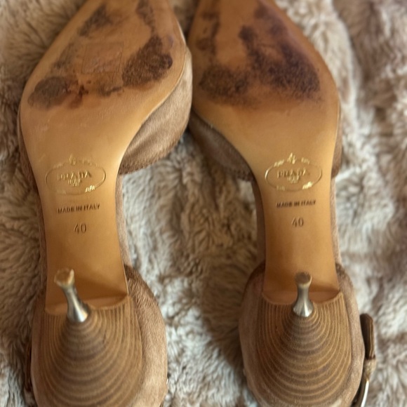 Size 40 PRADA kitten heel shoes - Picture 7 of 9